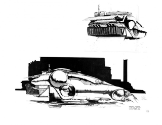 Illustration for article titled These Amazing Vehicle Sketches Helped Shape The World Of Blade Runner